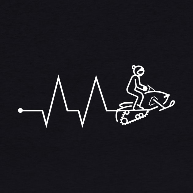 Snowmobile And Heartbeat by MeatMan